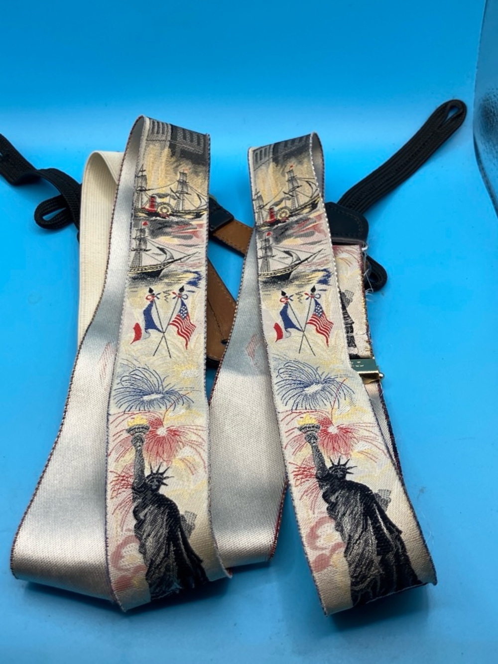 TRAFALGAR Limited Edition LE LIBERTE STATUE OF LIBERTY Braces Suspenders